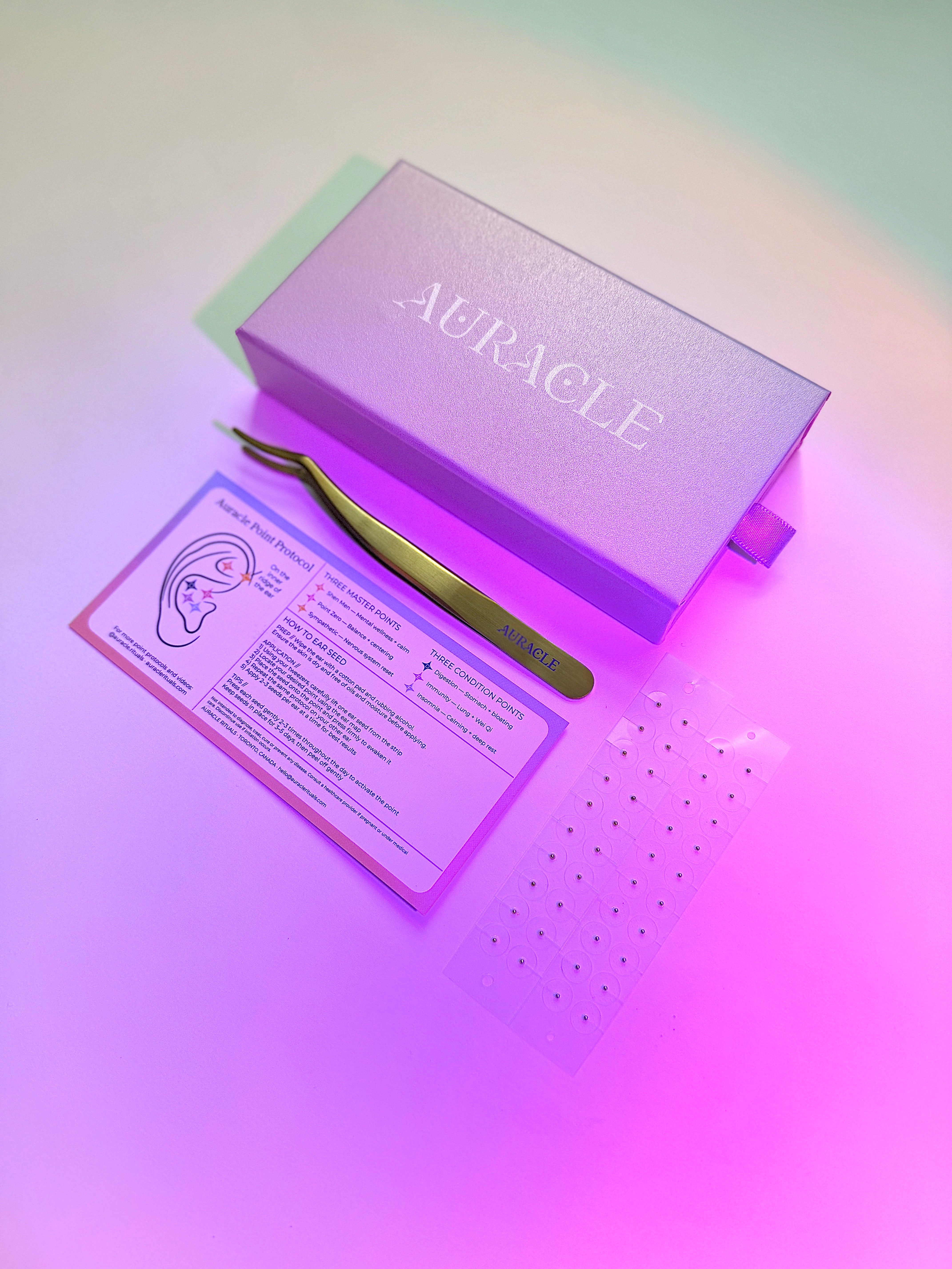 AURACLE Rituals - Ear Seeds, Face Oil & Wellness Tools | AURACLE
